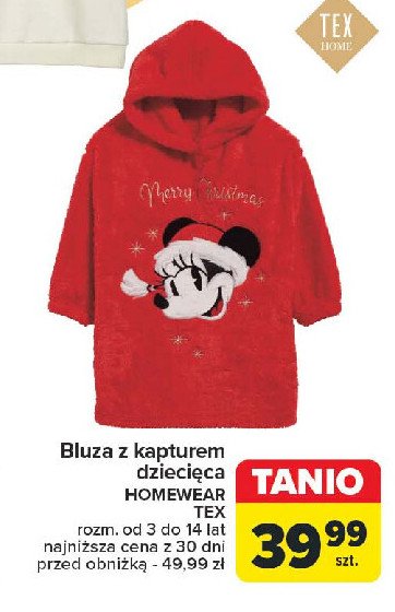 Bluza dziecięca z kapturem Tex promocja