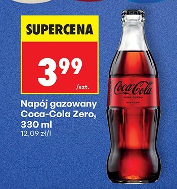 Napój gazowany Coca-Cola Zero promocja w Biedronka