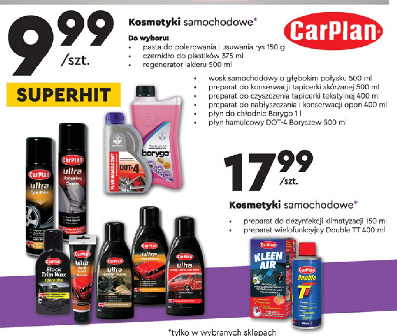 P艂yn hamulcowy dot-4 Carplan promocja