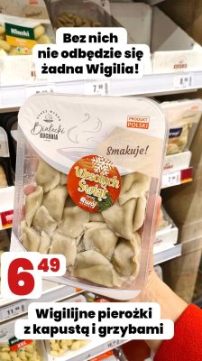 Pierożki wigilijne z kapustą i grzybami Biedecki Kuchnia promocja w Twój Market