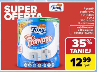 Ręcznik papierowy promocja w Carrefour