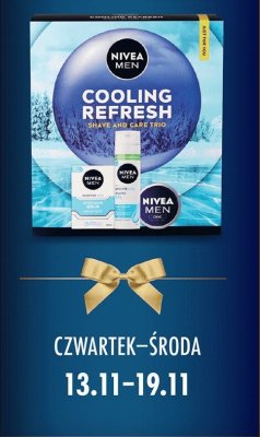 Zestaw Cooling Refresh: żel do golenia, balsam po goleniu, krem do twarzy i ciała promocja w Biedronka