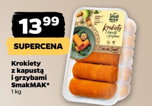 Krokiety z kapusta i grzybami Smak mak promocja