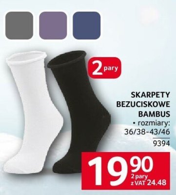 Skarpety bezuciskowe promocja w Selgros