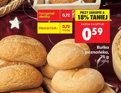 Bułka poznańska promocja w Biedronka