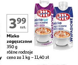 Mleko zagęszczone Mlekovita wypasione promocja