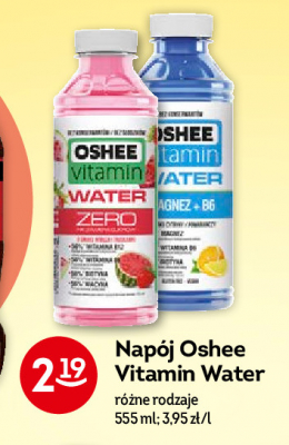 Napój arbuz-truskawka zero cukru Oshee vitamin water promocja