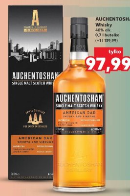 Whisky 0,7 l promocja w Kaufland