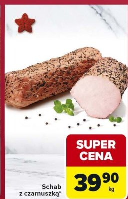 Schab z czarnuszką promocja w Carrefour Express