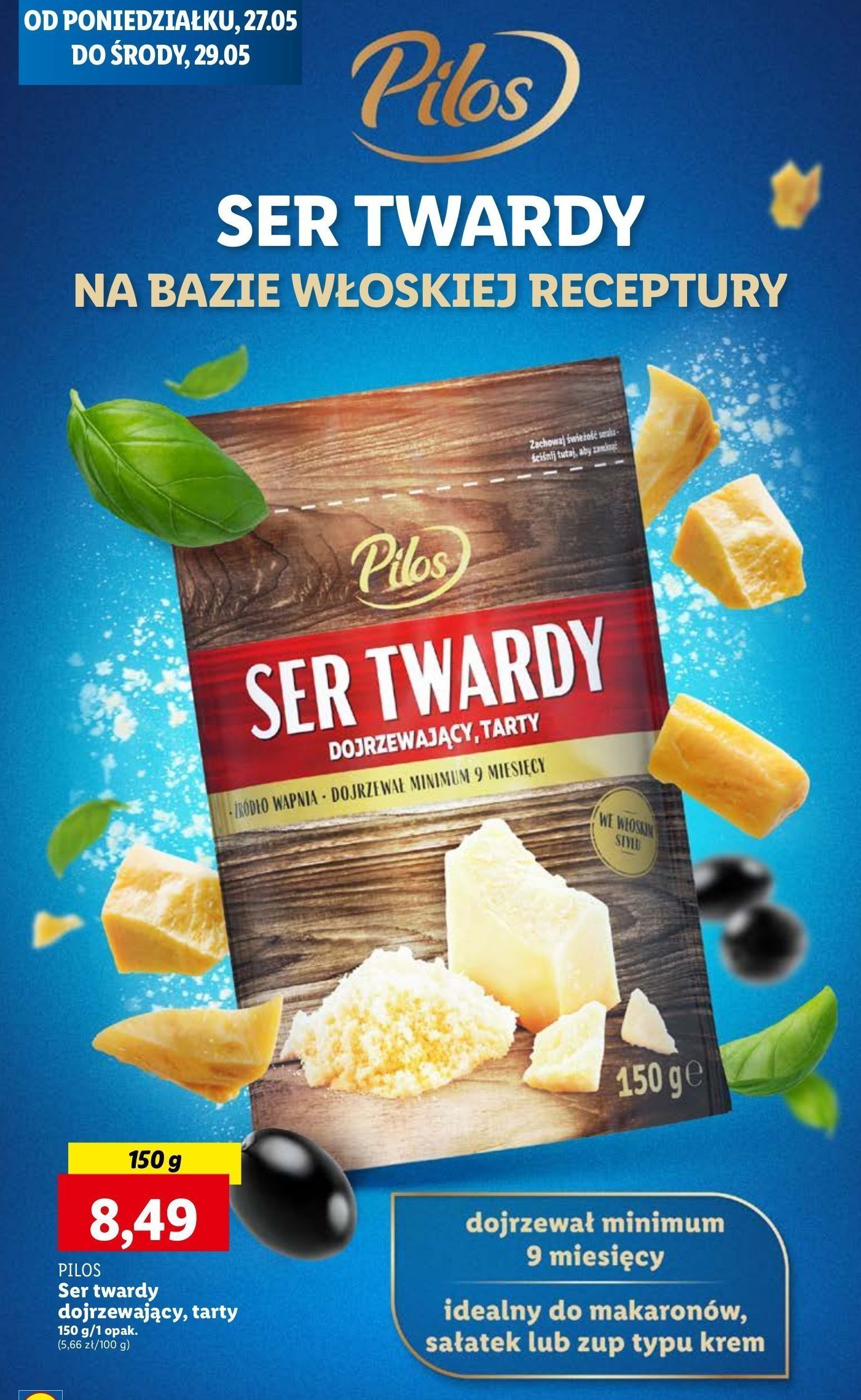 Ser twardy tarty Pilos promocja