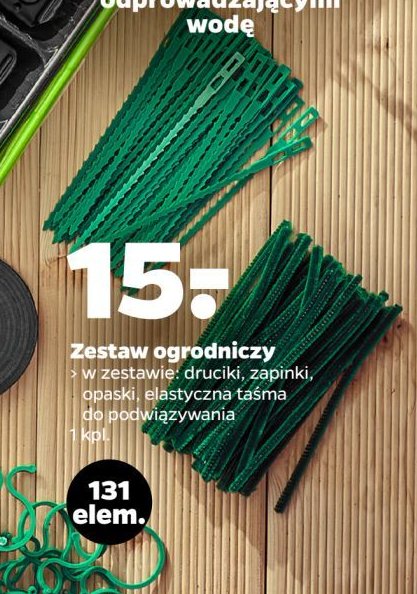 Zestaw ogrodniczy promocja w Netto