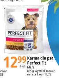 Karma dla psa adult 1+ z kurczakiem Perfect fit promocja