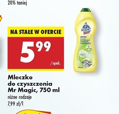 Mleczko do czyszczenia lemon Mr magic promocja