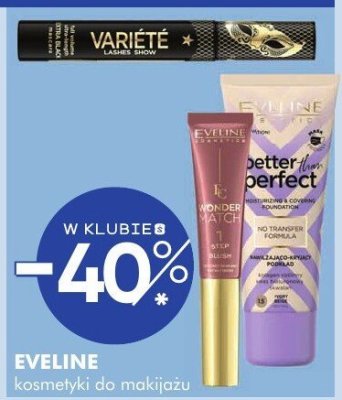 Kosmetyki do makijażu EVELINE promocja w Super-Pharm