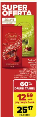 Bombonierka Milk Lindt Lindor promocja