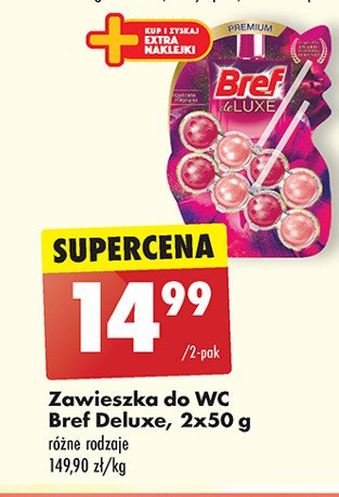 Zawieszka do wc delicate magnolia Bref deluxe promocja