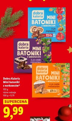 Mini batoniki z nerkowców promocja w Lidl