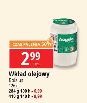 Wkład olejowy 50h Angela promocja