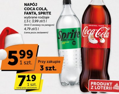 Napój Coca Cola 1,5l promocja w ABC