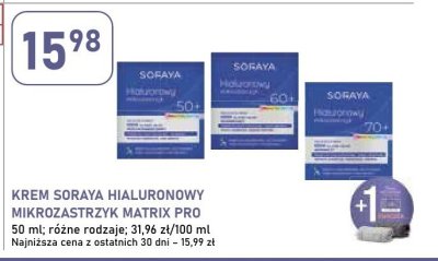 Krem Soraya hialuronowy mikroza strzyk Matrix Pro promocja w Stokrotka