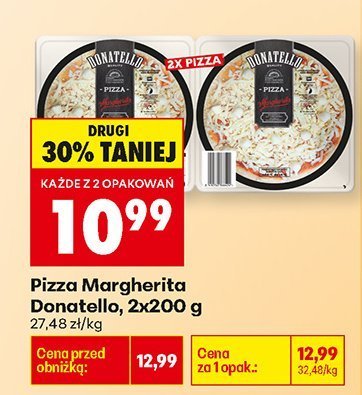 Pizza Margherita 2x200 g promocja w Biedronka