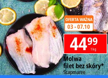 Molwa filet bez skóry promocja