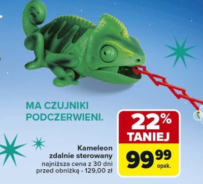 Kameleon zdalnie sterowany promocja w Carrefour