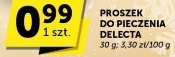 Proszek do pieczenia Delecta promocja w Groszek