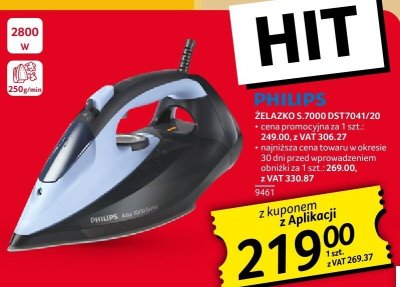 Żelazko Philips DST7041/20 promocja w Selgros