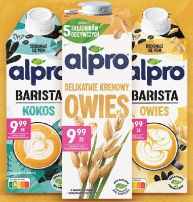 Napój roślinny Barista Owies promocja w Netto