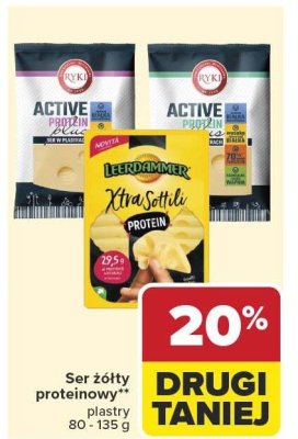 Ser żółty proteinowy plastry promocja w Carrefour