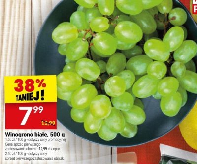 Winogrono białe promocja w Twój Market