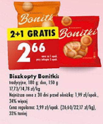 Biszkopty duo Bonitki promocja