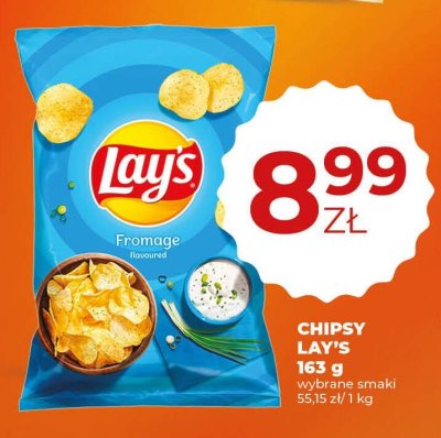 Chipsy Lay's 165 g promocja w Duży Ben