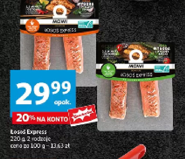 Łosoś express red thai Mowi promocja