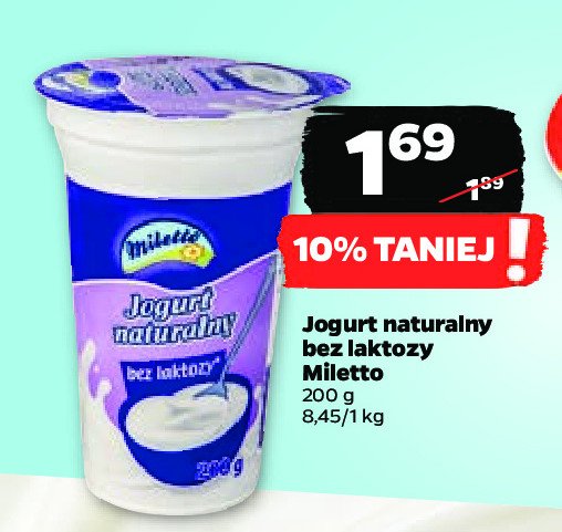Jogurt naturalny Milsa promocja