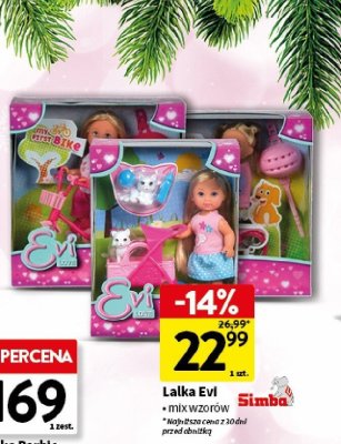 Lalka Evi mix wzorów promocja w Intermarche