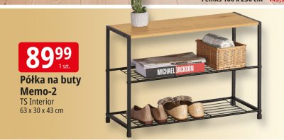 Półka na buty Memo-2 TS Interior promocja w Leclerc