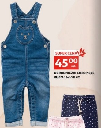 Ogrodniczki ch艂opi臋ce niemowl臋ce rozm. 62-86 promocja