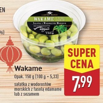 Sa艂atka wakame z sezamem Lucky fish promocja