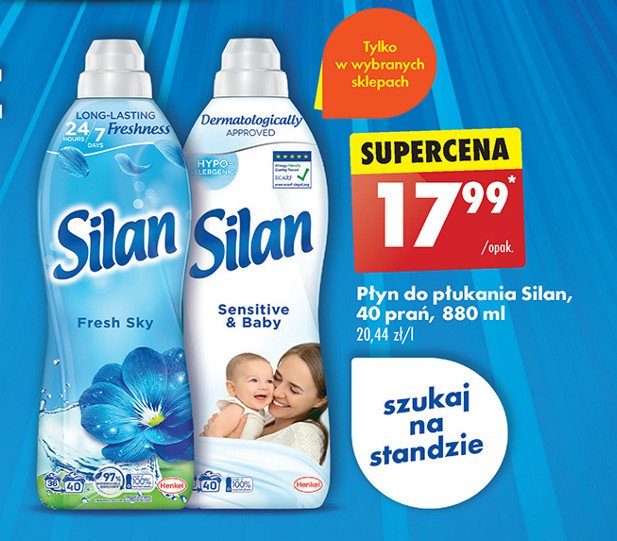 Płyn fresh sky Silan aromatherapy promocja