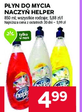 Płyn do naczyń biały HELPER promocja