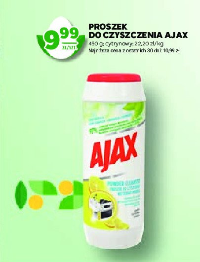 Proszek do czyszczenia lemon Ajax powder cleanser Ajax . promocja
