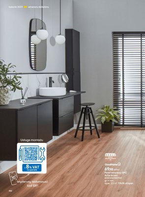 Panel winylowy SPC Arilla Brown promocja w Castorama