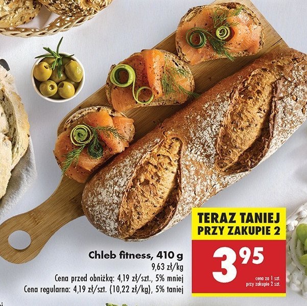 Chleb fitness promocja