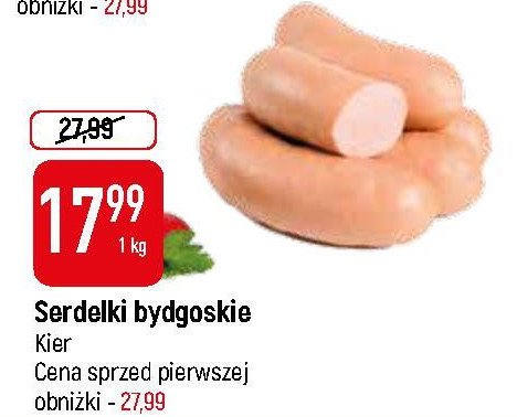 Serdelki bydgoskie Kier zakłady mięsne promocja