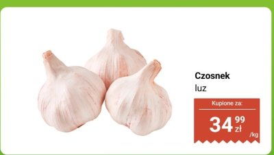 Czosnek luz promocja w Dino