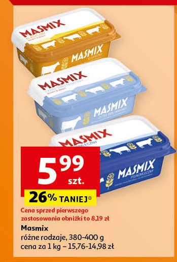 Miks do smarowania Masmix pełnomleczny promocja