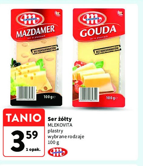 Ser gouda Mlekovita promocja