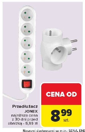 Przedłużacz 5-gniazdowy Jonex promocja
